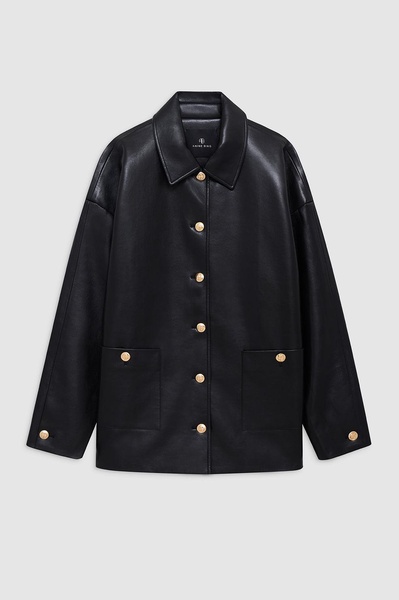 Luca Jacket - Black Recycled Leather
