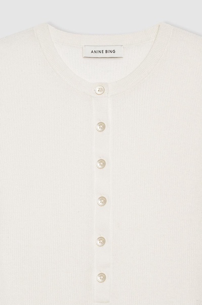 Katrin Long Sleeve Sweater - Ivory