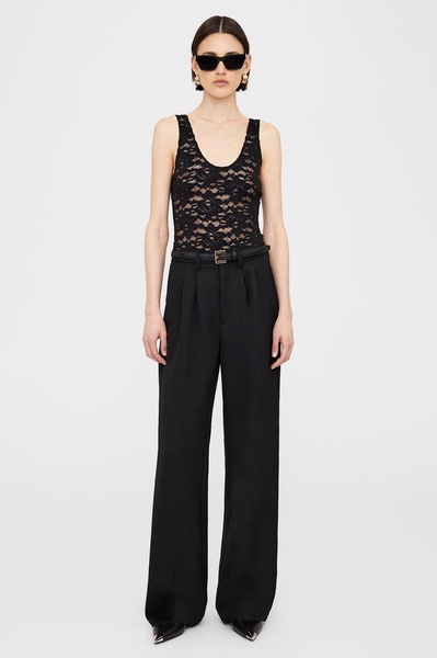 Alysha Bodysuit - Black Floral