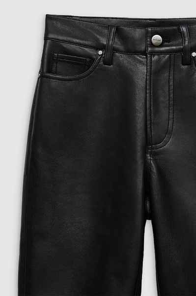 Bruno Pant - Black Recycled Leather