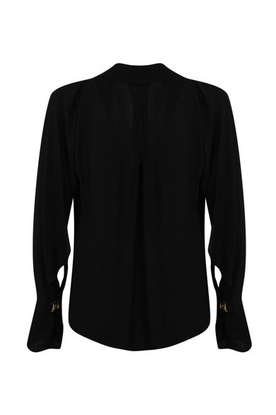 Blouse With Georgette Scarf