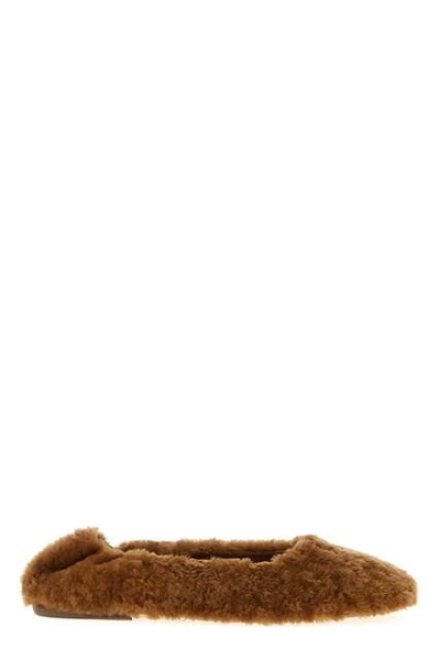 Dries Van Noten Women Fur Ballet Flats