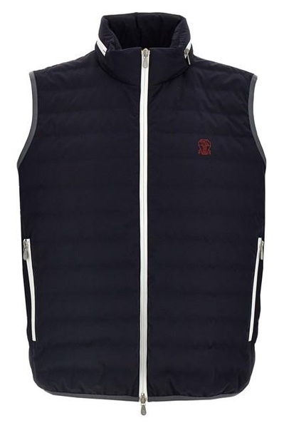 Brunello Cucinelli Men Logo Vest
