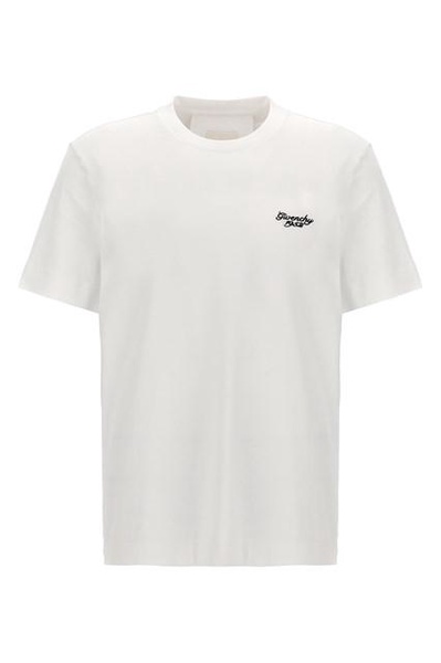 Givenchy Men Logo Embroidery T-Shirt
