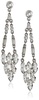 Ben-Amun Jewelry Clear Crystal Drop Earrings