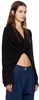 Black Twist Sweater