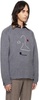 Gray Doodle Sweater