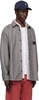 Gray Menard Denim Shirt