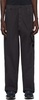 Black Microreps Boxy Lens Cargo Pants