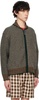 Green & Orange Schenectady Sweater
