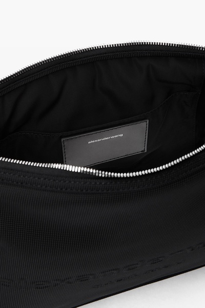 Punch tech nylon shoulder bag