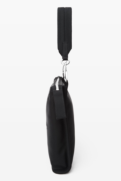 Punch tech nylon shoulder bag