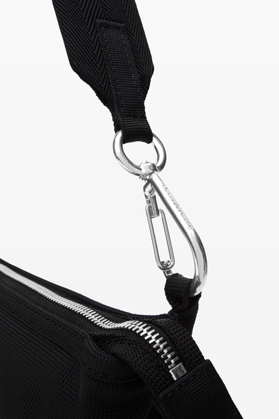 Punch tech nylon shoulder bag
