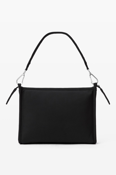 Punch tech nylon shoulder bag
