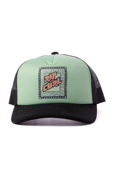 Rip Curl Youth Trucker Hat with Snapback Closure and Mesh Back-Adjustable, Breathable Cap for Boys & Girls