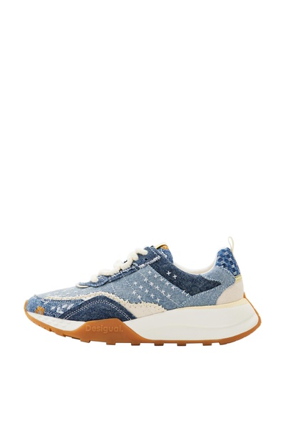 Desigual Women's Shoes 4 Woman Fabric Sneakers Low