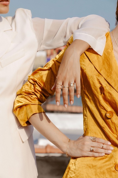 Diamond Brooklyn Bridge Ring