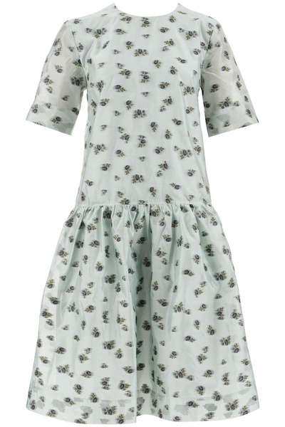 Ganni Midi Organza Jacquard Women
