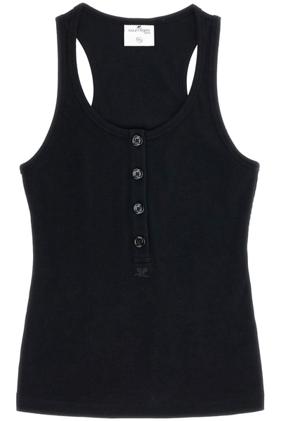 Courreges 90'S Ribbed Tank Top With Women
