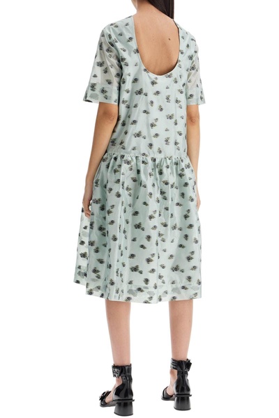 Ganni Midi Organza Jacquard Women