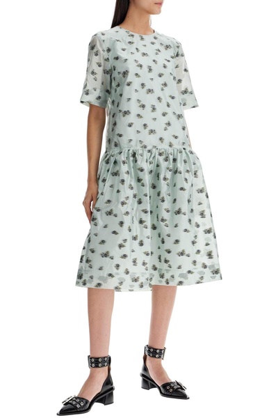 Ganni Midi Organza Jacquard Women