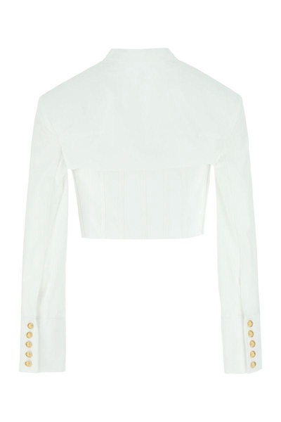 White poplin shirt