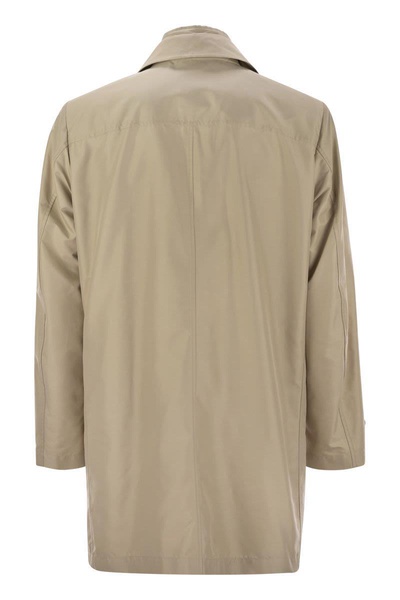Fay Morning Coat In Technical Cotton