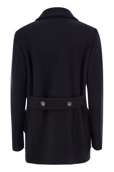 Fay Wool And Cashmere Peacoat