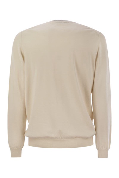 Fay Cotton Crew-Neck Jumper