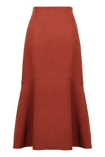 Agnona A-Line Midi Skirt