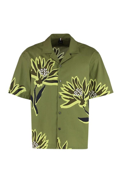 Boss Printed Cotton Shirt