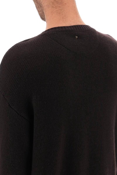 cashmere sweater with stud