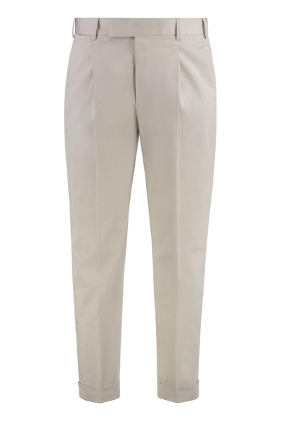Pt Torino Edge Cotton Trousers