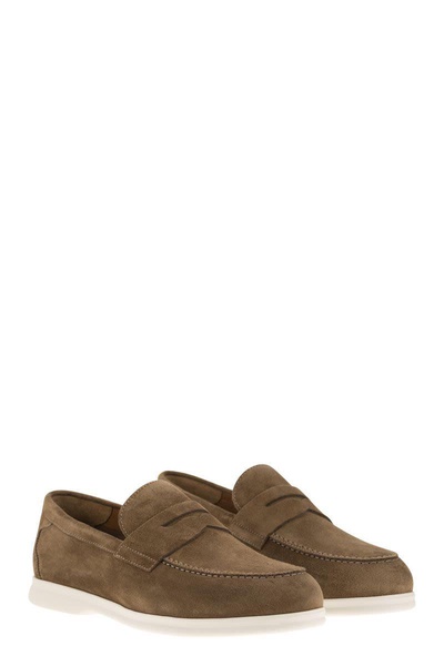 Doucal's Penny - Suede Moccasin