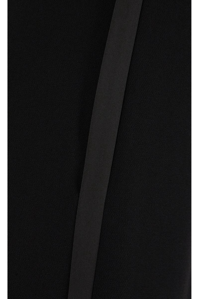 Black Triacetate Blend Jumpsuit