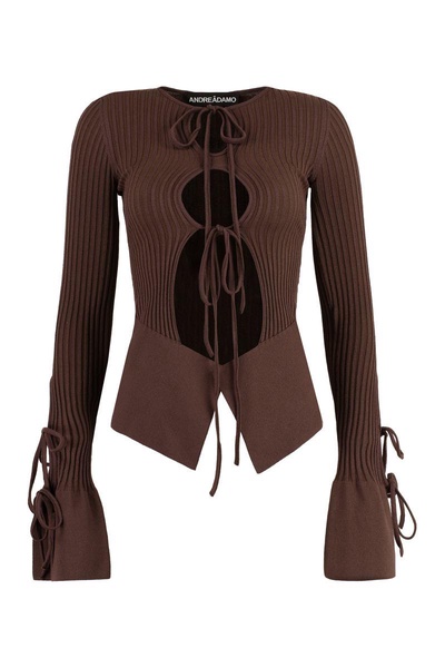 Andreādamo Long-Sleeve Top
