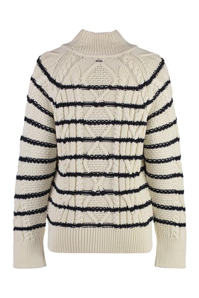 Boss Wool Blend Turtleneck Sweater