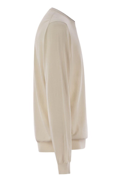 Fay Cotton Crew-Neck Jumper