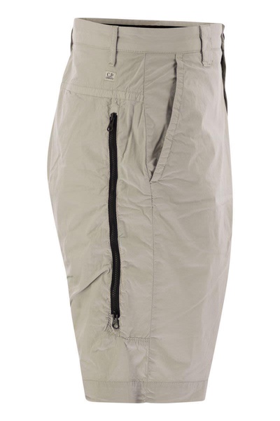 C.P. Company Cotton Cargo Shorts With Lens