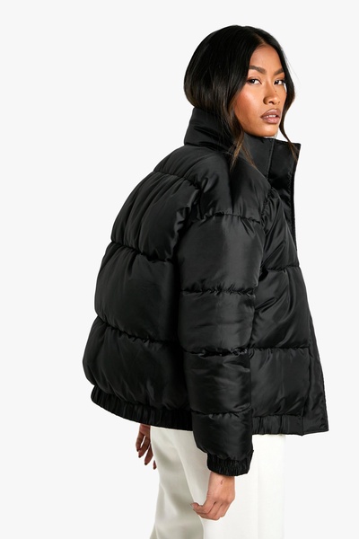 Funnel Neck Puffer Jacket
