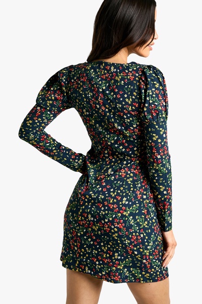 Tall Floral Print Mini Dress