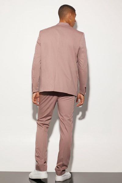 Oversized Boxy Single Breasted Suit Jacket