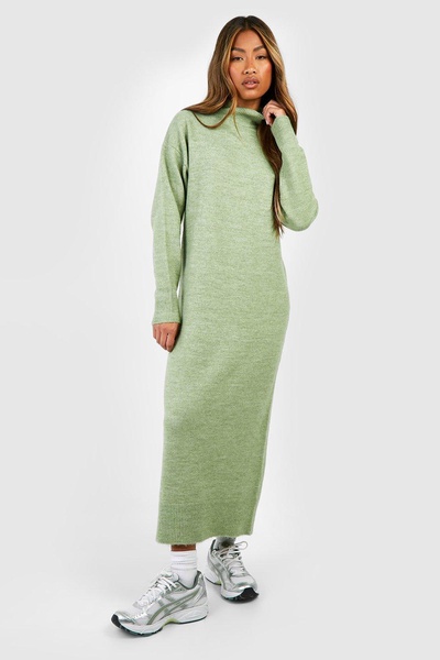 Soft Knit Fine Gauge Midi Dress