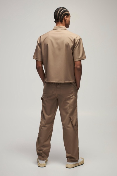 Straight Leg Carpenter Detail Pants