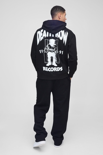 Oversized Death Row License Hoodie