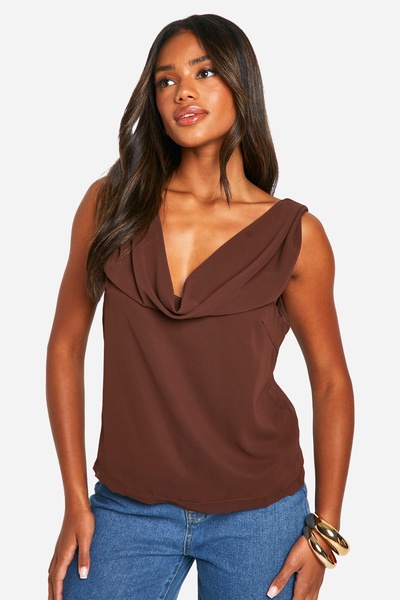 Chiffon Cowl Cami 