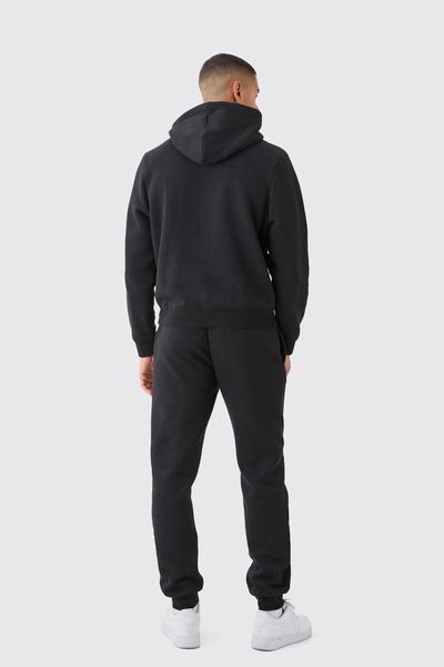Man Signature Boxy Hooded Tracksuit
