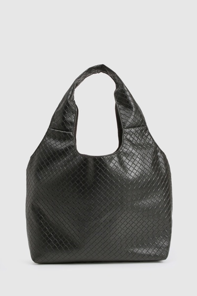 Woven Slouchy Tote Bag