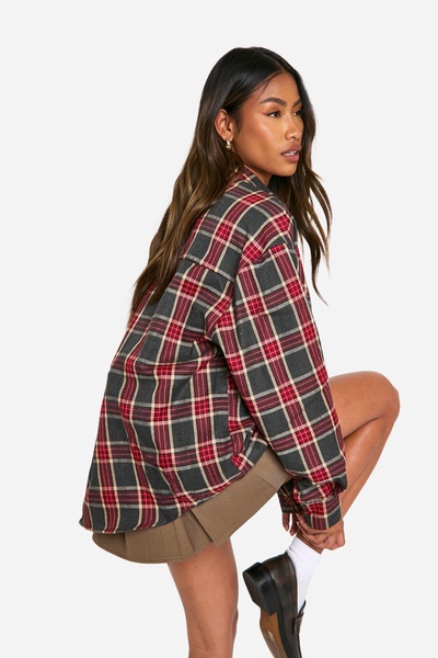 Oversized Flannel Shirt