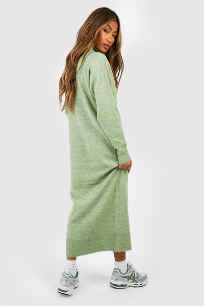 Soft Knit Fine Gauge Midi Dress